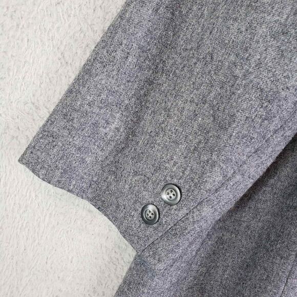 Pendleton Blazer Jacket Womens Plus Size 20W Wool Button Lined Vintage Gray - Picture 5 of 8